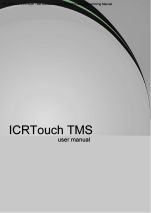 ICRTouch TMS software v2010 operation and programming